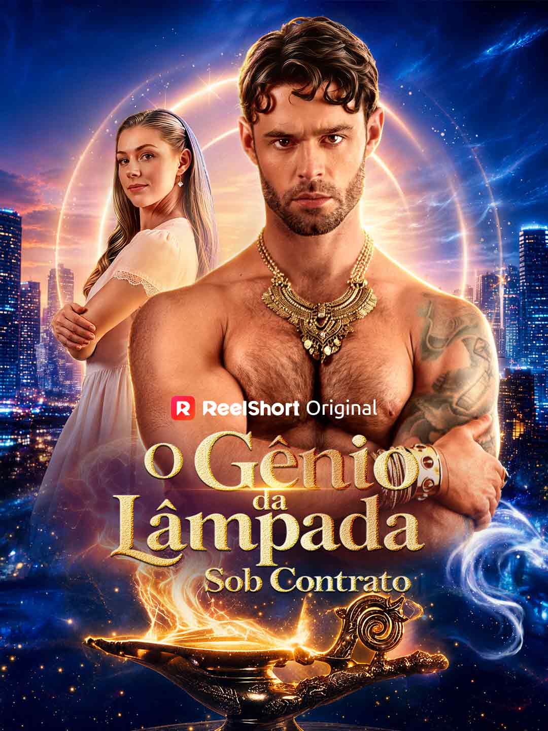 Pôster de O Gênio da Lâmpada Sob Contrato