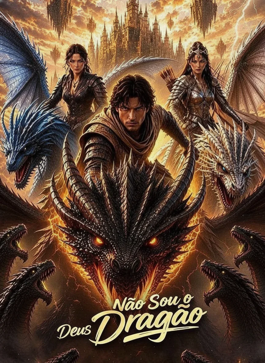 Pôster de Juro Que Não Sou o Deus Dragão