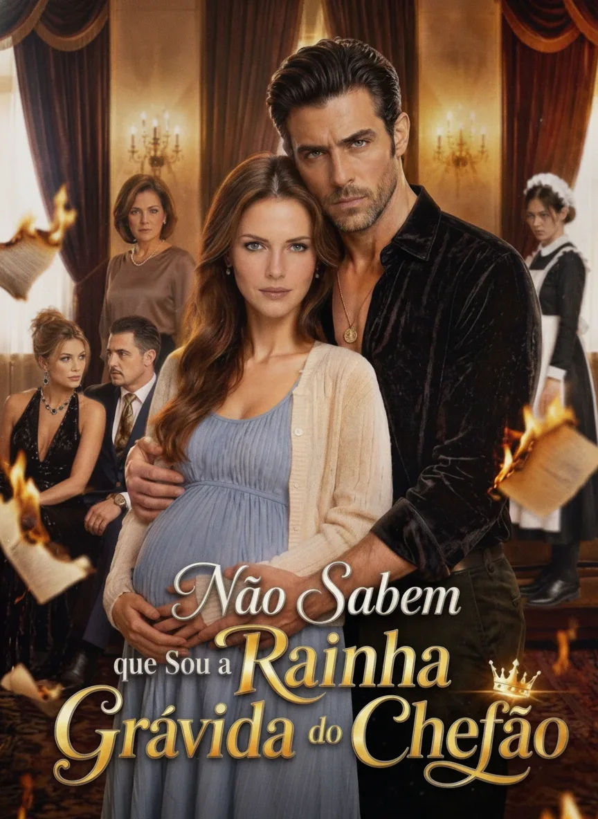 Pôster de Não Sabem Que Sou a Rainha Grávida do Chefão
